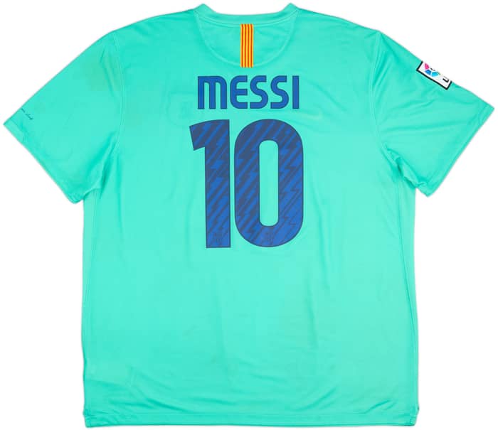 2010-11 Barcelona Away Shirt Messi #10 - 5/10 - (XXL)