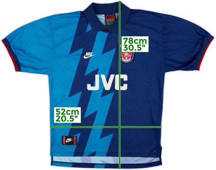 1995-96 Arsenal Away Shirt - 5/10 - (L)