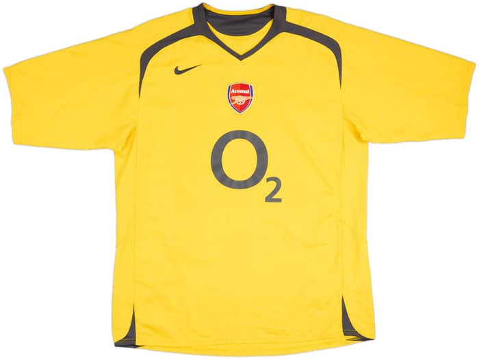 2005-06 Arsenal Away Shirt Henry #14 - 8/10 - (XL)