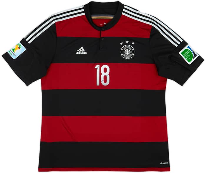 2014-15 Germany Away Shirt Kroos #18 - 10/10 - (XXL)