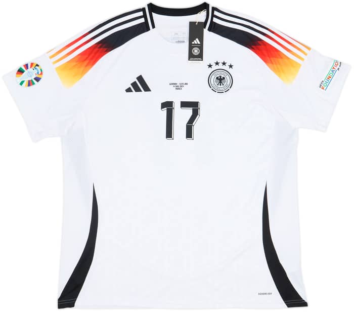 2024-25 Germany 'Vs Scotland' Home Shirt Wirtz #17 (XXL)