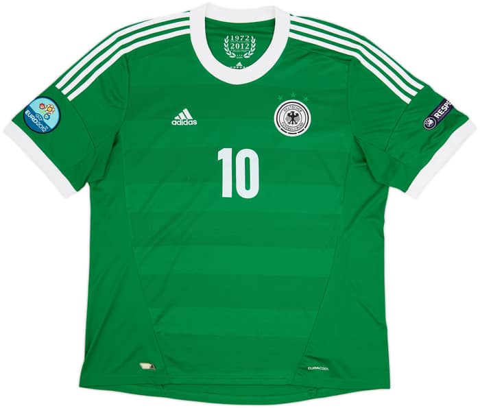 2012-13 Germany Away Shirt Podolski #10 - 9/10 - (XXL)