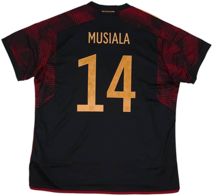 2022-23 Germany Away Shirt Musiala #14 (XXL)