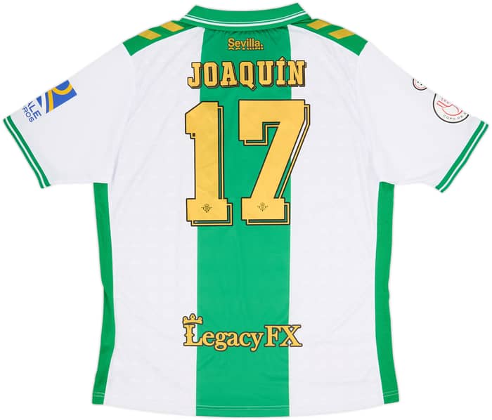 2022-23 Real Betis Cup Home Shirt Joaquin #17 - 10/10 - (3XL)