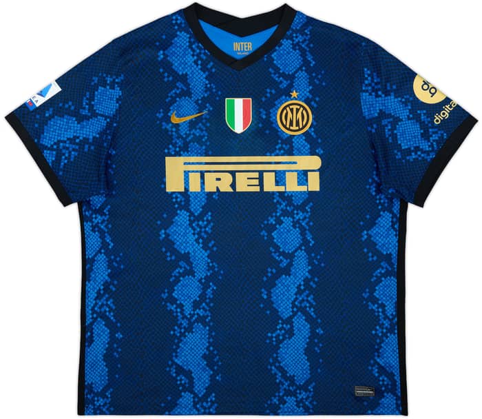2021-22 Inter Milan Home Shirt Eriksen #24 - 8/10 - (XXL)