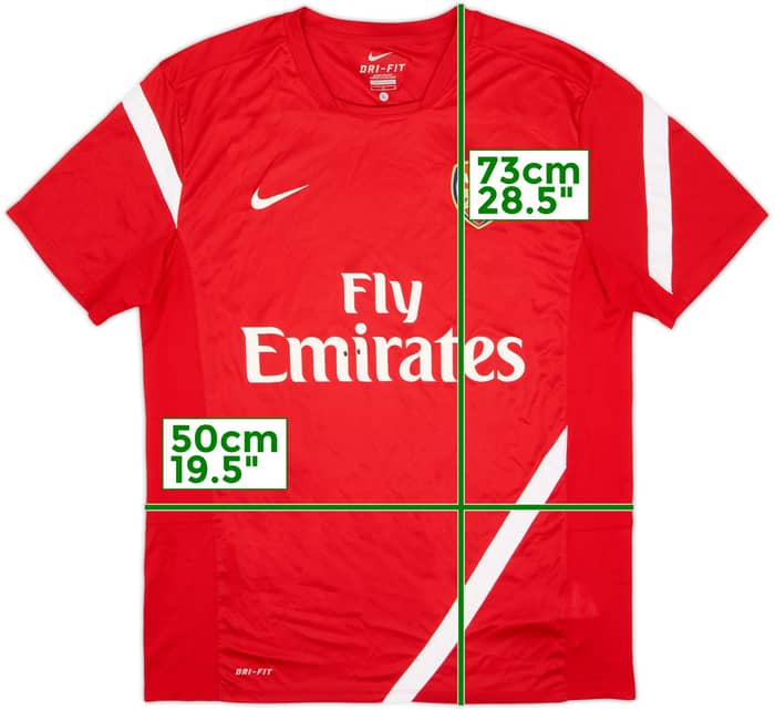 2011-12 Arsenal Nike Training Shirt - 6/10 - (L)