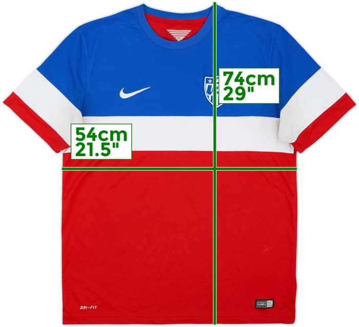 2014-15 USA Away Shirt - 5/10 - (L)