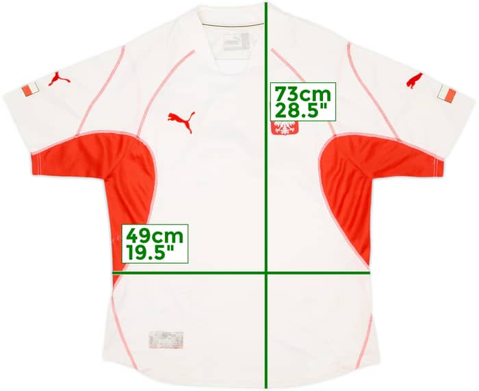 2002-04 Poland Home Shirt - 6/10 - (L)
