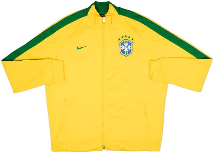 2014-16 Brazil Nike Track Jacket - 8/10 - (XL)