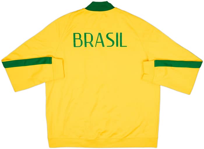 2014-16 Brazil Nike Track Jacket - 8/10 - (XL)