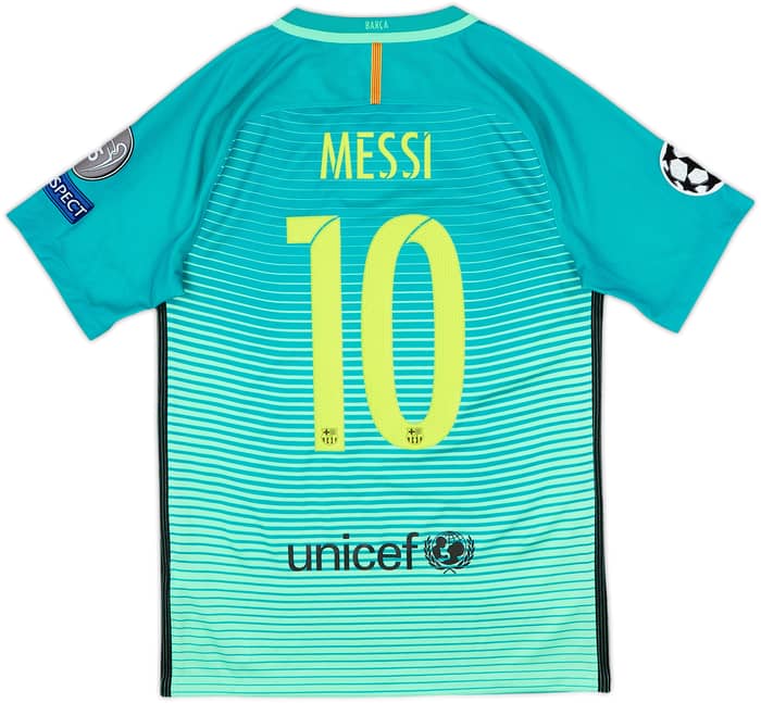 2016-17 Barcelona Third Shirt Messi #10 - 8/10 - (S)