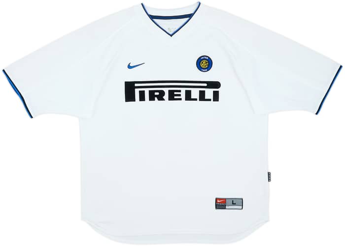 1999-00 Inter Milan Away Shirt Ronaldo #9 - 8/10 - (L)