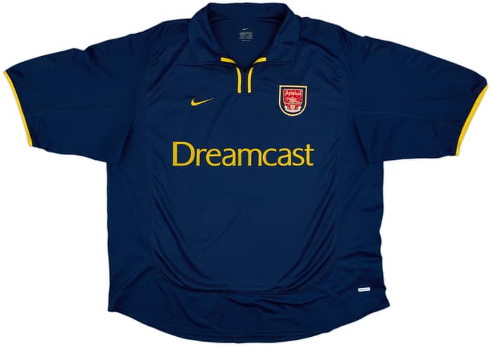 2000-02 Arsenal European Shirt Henry #14 - 9/10 - (XXL)