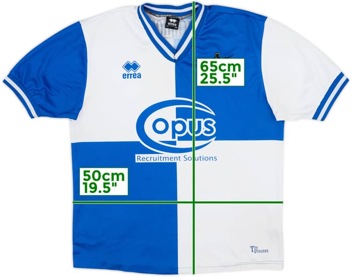 2012-13 Bristol Rovers Home Shirt - 4/10 - (M)
