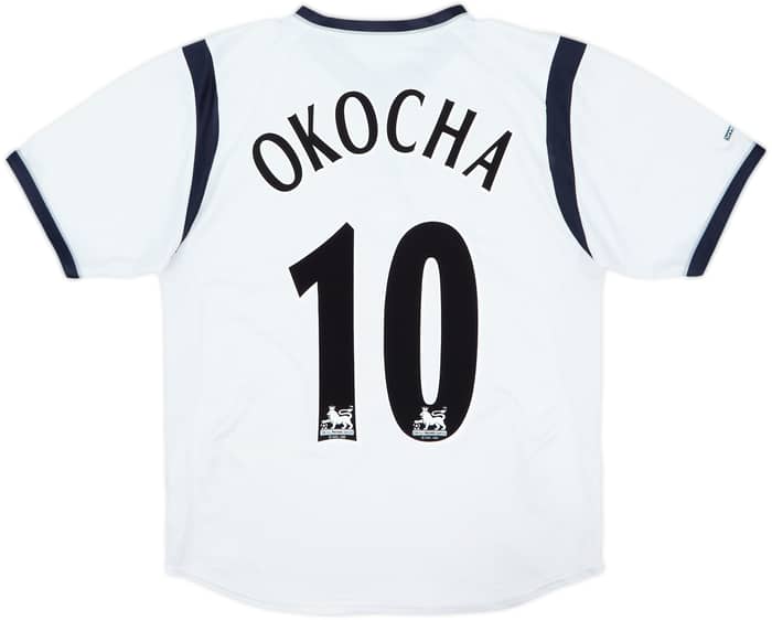 2001-03 Bolton Home Shirt Okocha #10 - 5/10 - (S)