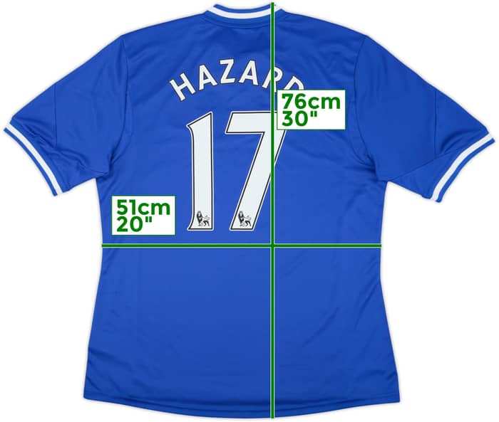 2013-14 Chelsea Home Shirt Hazard #17 (L)