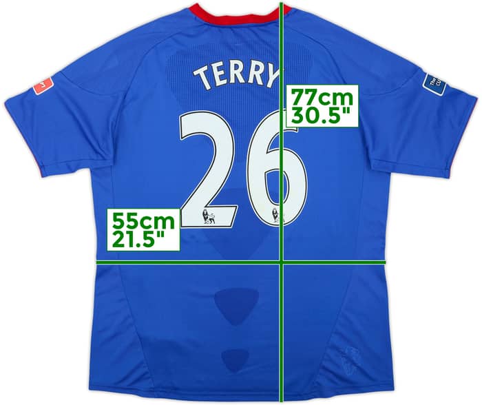 2010-11 Chelsea Home Shirt Terry #26 - 6/10 - (Women's XL)