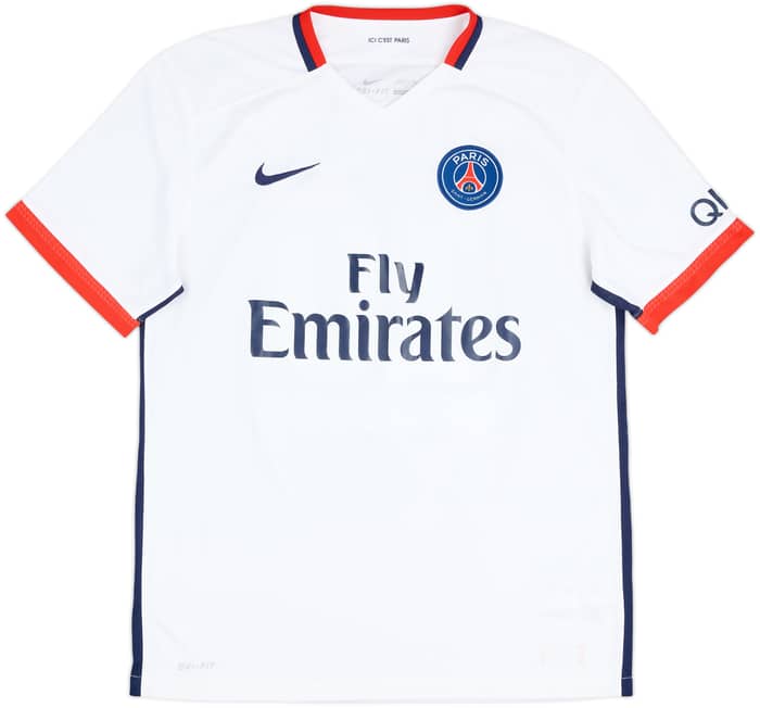 2015-16 Paris Saint-Germain Away Shirt Ibrahimovic #10 - 7/10 - (L)
