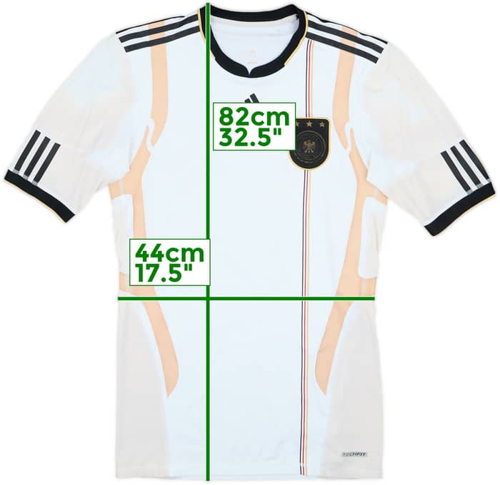 2010-11 Germany Player Issue Techfit Home Shirt - 5/10 - (L)
