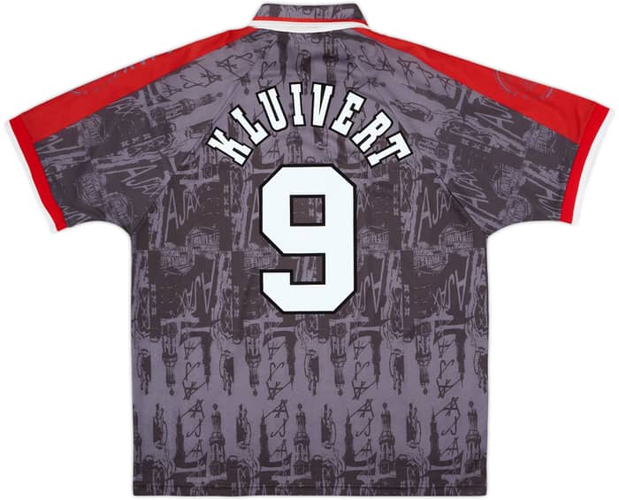 1996-97 Ajax Away Shirt Kluivert #9 - 8/10 - (XL)