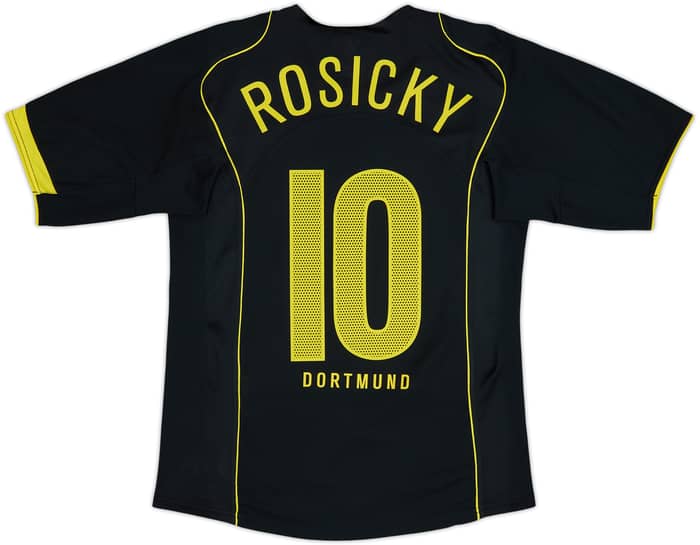 2004-05 Borussia Dortmund Away Shirt Rosicky #10 - 8/10 - (S)