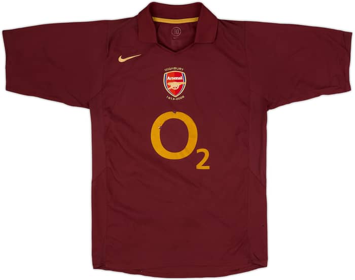 2005-06 Arsenal Home Shirt - 5/10 - (M)