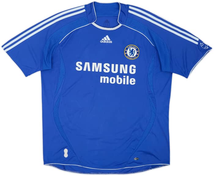 2006-08 Chelsea Home Shirt Drogba #11 - 6/10 - (L)