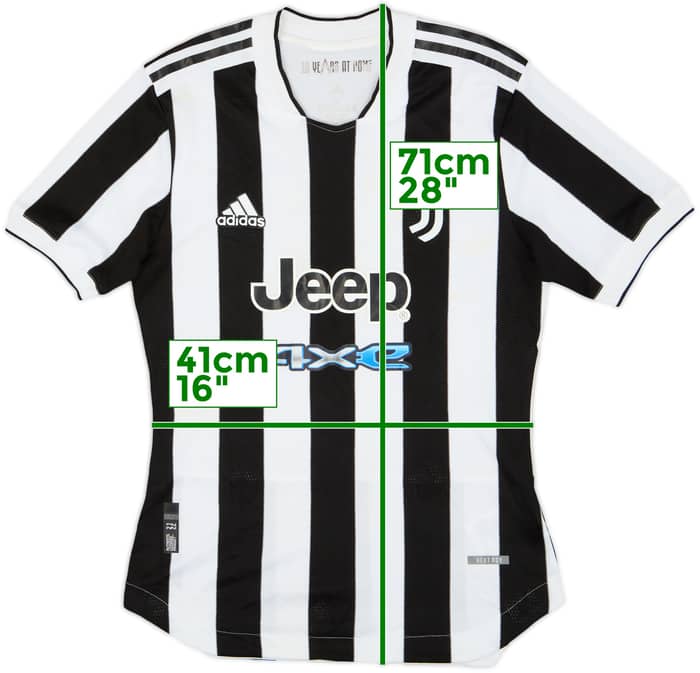 2021-22 Juventus Authentic Home Shirt - 6/10 - (M)