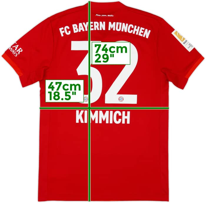 2019-20 Bayern Munich Home Shirt Kimmich #32 - 10/10 - (S)