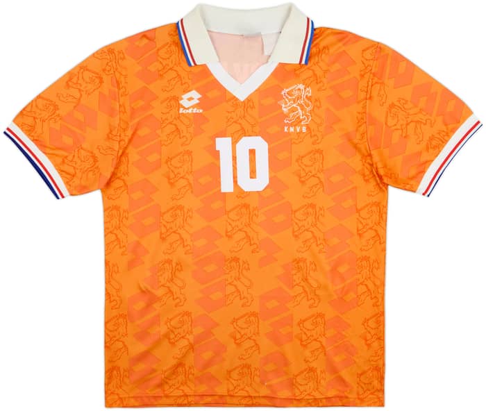 1994 Netherlands Home Shirt Bergkamp #10 - 6/10 - (M)