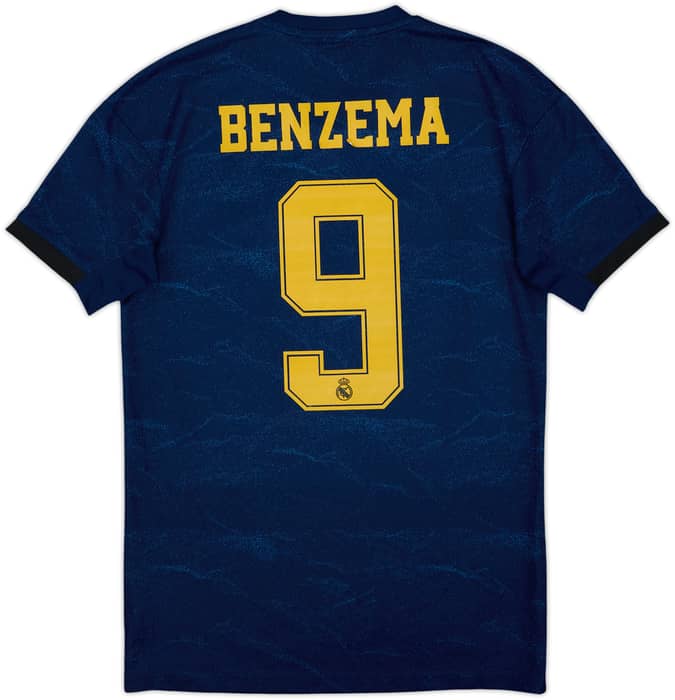 2019-20 Real Madrid Away Shirt Benzema #9 - 5/10 - (S)