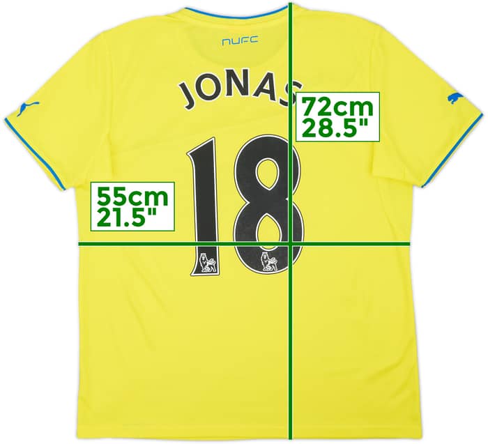 2013-14 Newcastle Third Shirt Jonas #18 - 8/10 - (M)