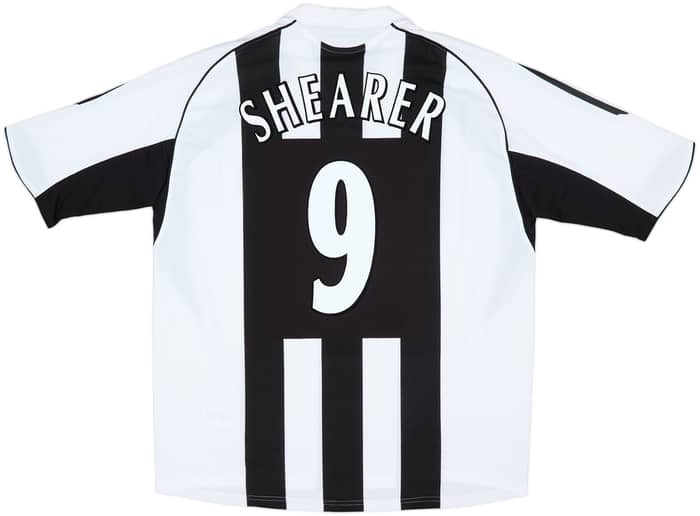 2005-07 Newcastle Home Shirt Shearer #9 - 8/10 - (XL)