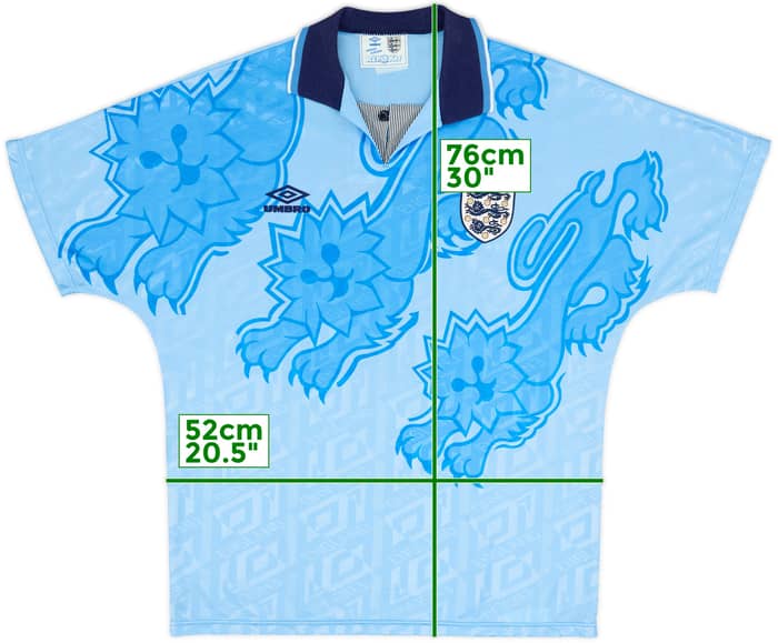 1992-93 England Third Shirt - 9/10 - (L)