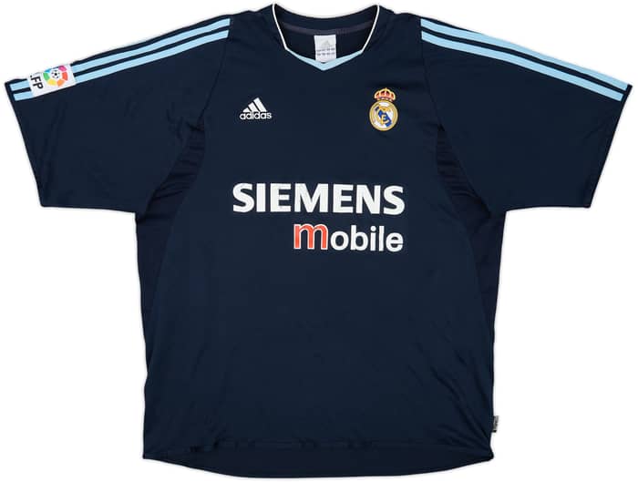 2003-04 Real Madrid Away Shirt Beckham #23 - 6/10 - (XL)