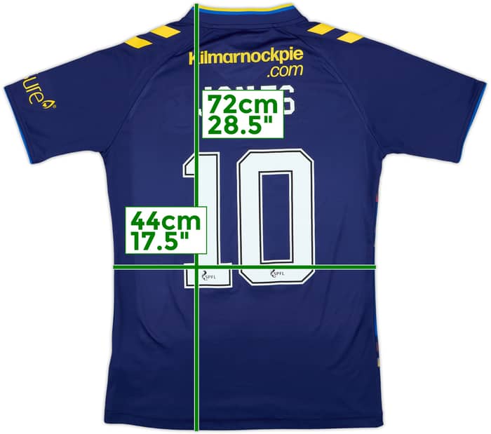 2022-23 Kilmarnock Third Shirt Jones #10 - 8/10 - (S)