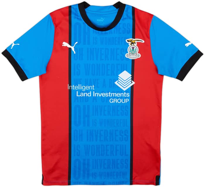 2022-23 Inverness Caledonian Thistle Home Shirt - 9/10 - (S)