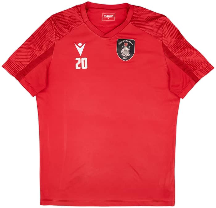 2022-23 Queen's Park Macron Player Issue Training Shirt #20 - 7/10 - (L)