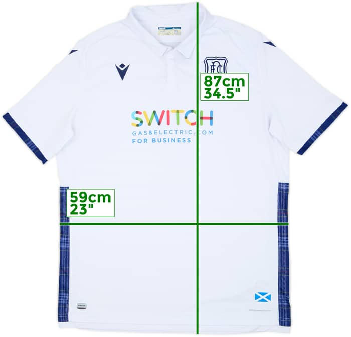 2019-20 Dundee Away Shirt - 8/10 - (4XL)