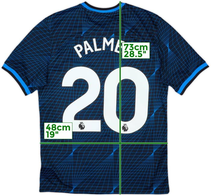 2023-24 Chelsea Away Shirt Palmer #20 - 10/10 - (M)