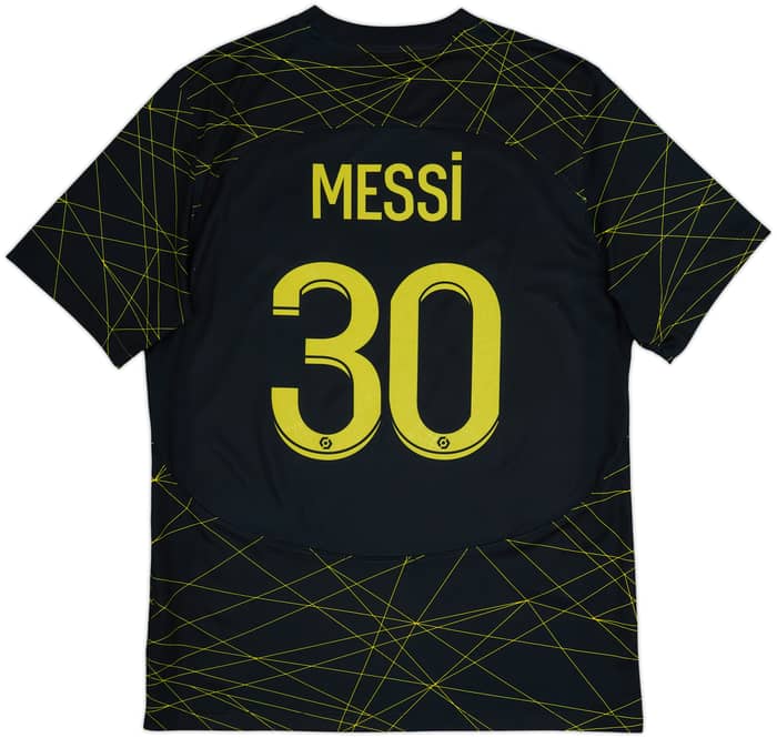 Camiseta de la cuarta equipación del Paris Saint-Germain 2022-23 Messi #30 - 9/10 - (M)
