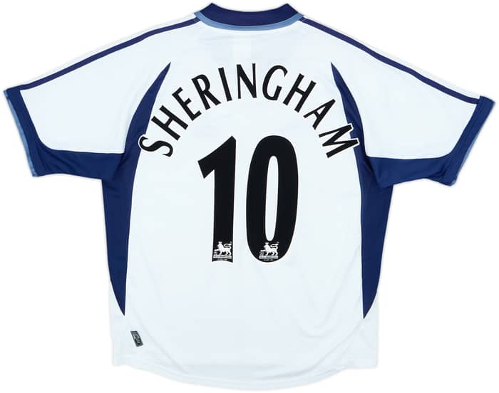 2001-02 Tottenham Home Shirt Sheringham #10 - 6/10 - (M)