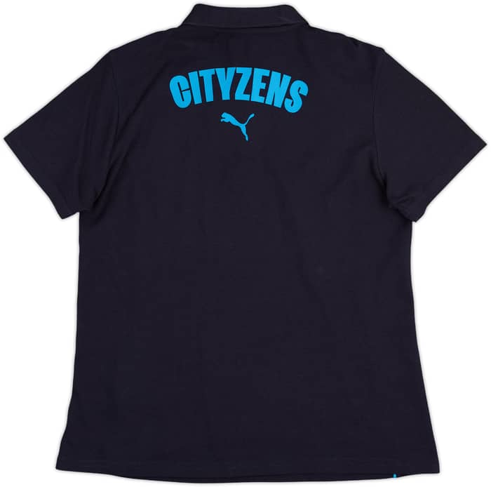2024-25 Manchester City Puma Polo Shirt - 9/10 - (Women's M)