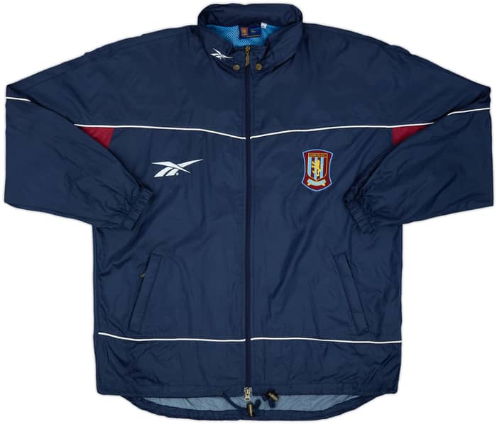 1997-98 Aston Villa Reebok Padded Bench Coat - 9/10 - (XL)