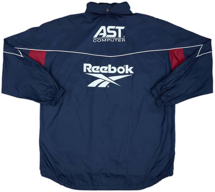 1997-98 Aston Villa Reebok Padded Bench Coat - 9/10 - (XL)
