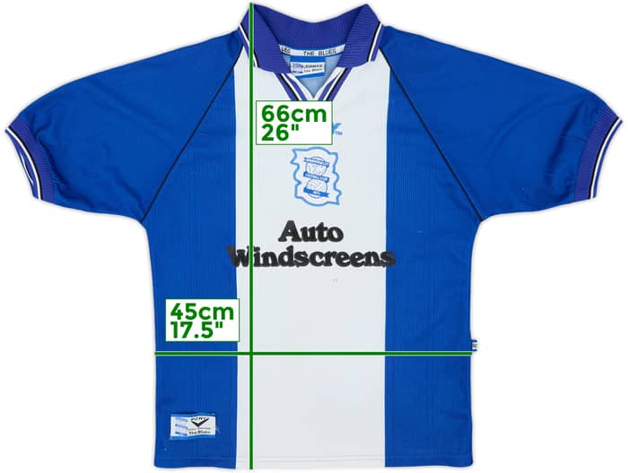Camiseta de local del Birmingham 1997-98 - 3/10 - (XL.Niños)