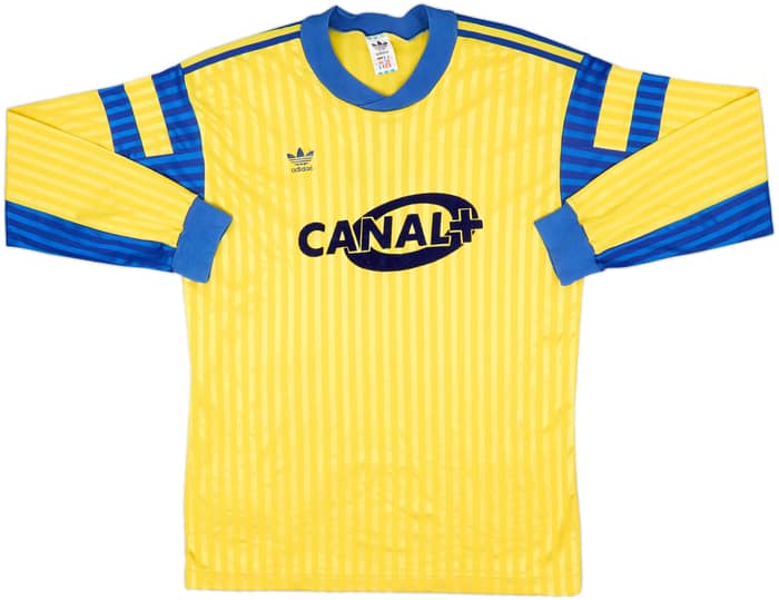 1980s Coupe de France Home L/S Shirt #8 - 9/10 - (L)