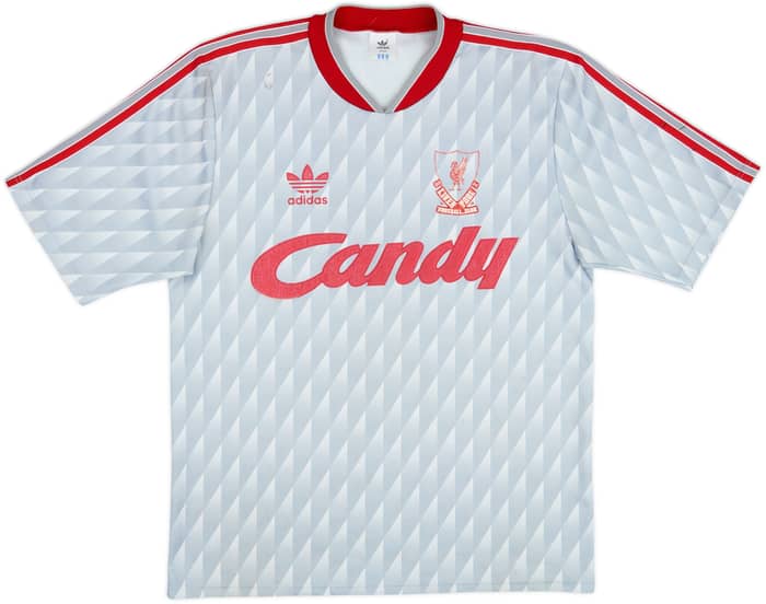 1989-91 Liverpool Away Shirt - 5/10 - (M/L)