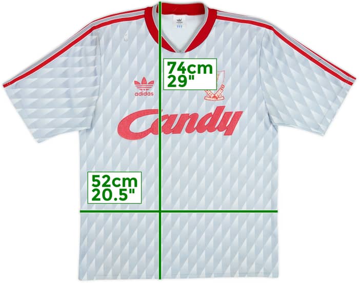 1989-91 Liverpool Away Shirt - 5/10 - (M/L)