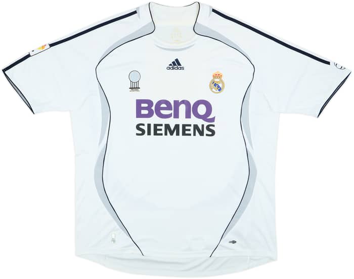 2006-07 Real Madrid Home Shirt Beckham #23 - 5/10 - (XXL)